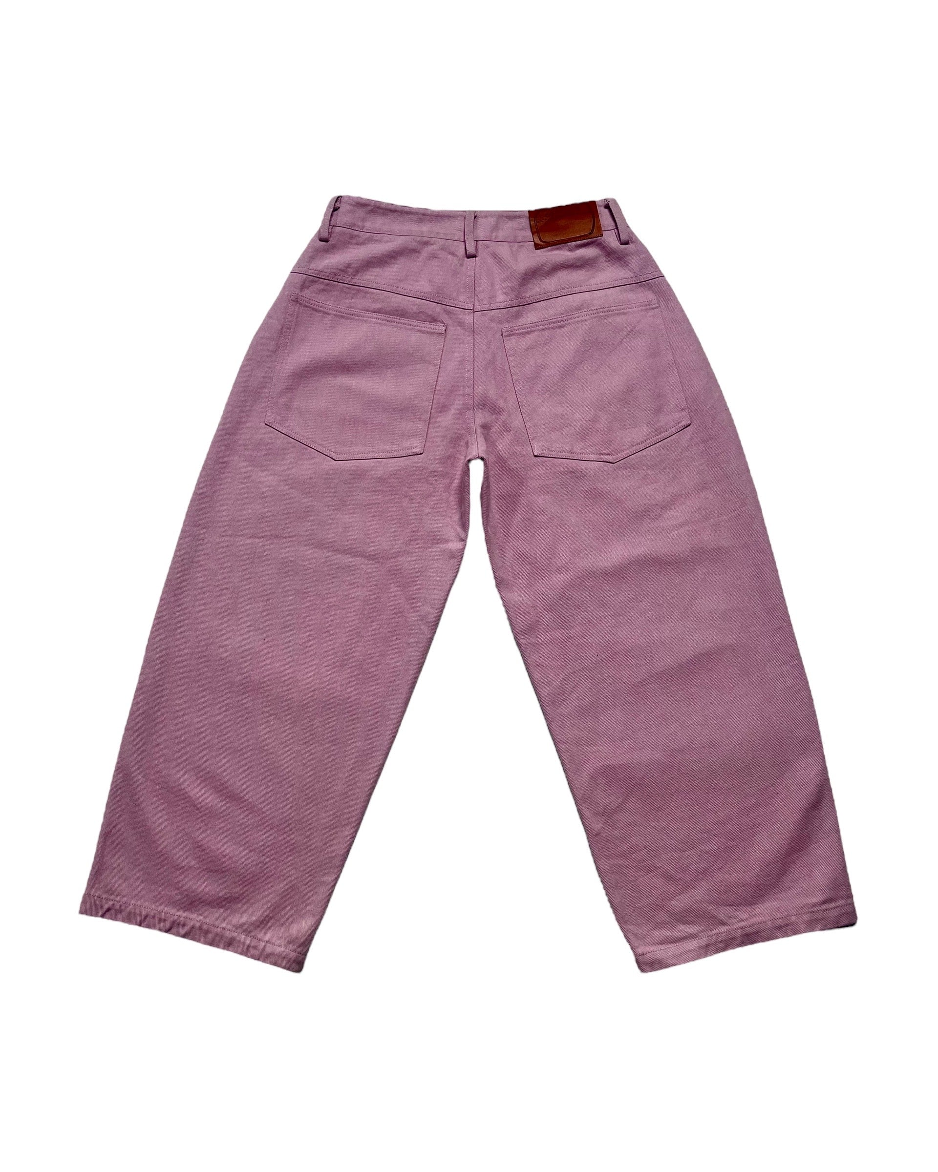 日本に Pink Dark Denim Color 9090 紫 似 bigboy デニム/ジーンズ